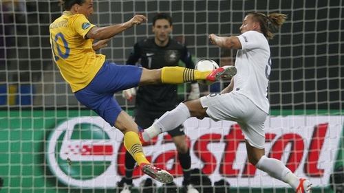 "Siêu phẩm" của Ibrahimovic đẹp nhất EURO 2012